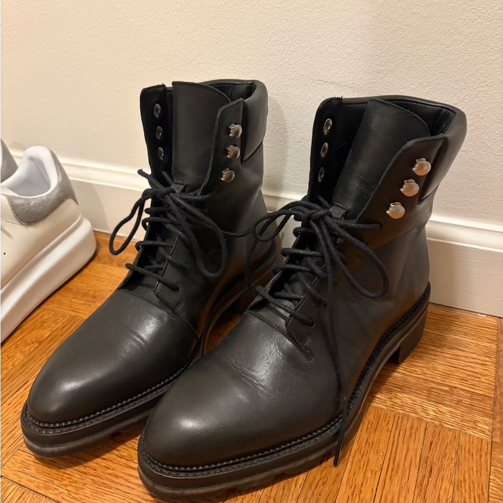Alexander Wang Black Leather Women‘s Boots